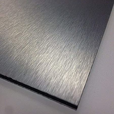 La luz resistente a la corrosión de aluminio de plata cepillada de la placa 1050A de la hoja pesa
