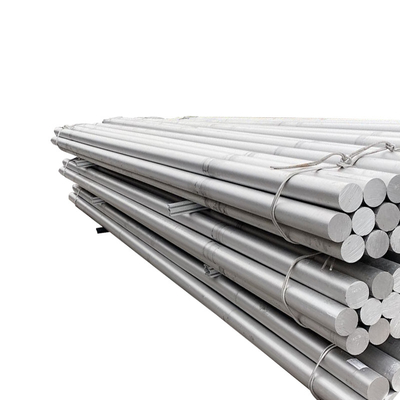 1060 barra de aluminio sólida redonda T8 Rod de aluminio puro de plata 1000 series