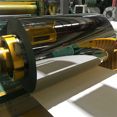 La bobina de acero inoxidable del espejo de ASTM AISI pulió los Ss en frío acabados cubre la bobina
